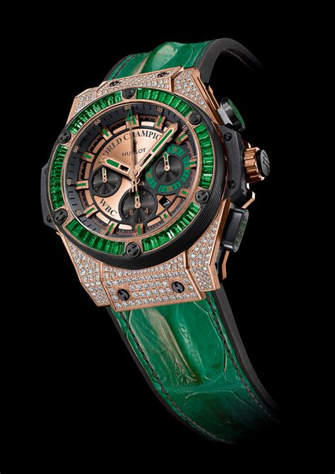 hublot king power wbc full pavé timepiece|Hublot King Power WBC Full Pavé with Emeralds .